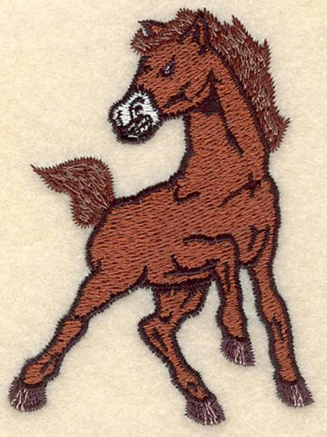 Picture of Mustang Small Machine Embroidery Design