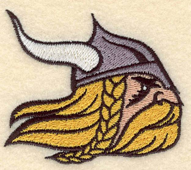 Picture of Viking Warrior Small Machine Embroidery Design