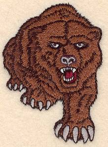 Picture of Bear Small Machine Embroidery Design