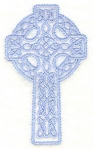 Picture of Celtic cross small Machine Embroidery Design