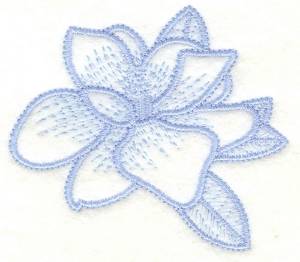 Picture of Magnolia Small Machine Embroidery Design