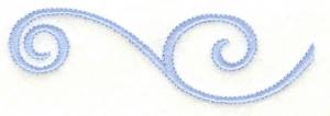 Picture of Scroll Embellishment Machine Embroidery Design