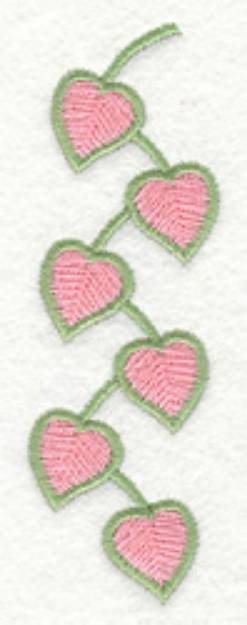 Picture of Heart Vine Short Machine Embroidery Design