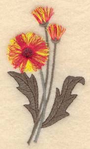 Picture of Flower B Fringe Machine Embroidery Design