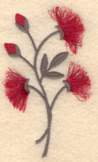 Picture of Flower C Fringe Machine Embroidery Design