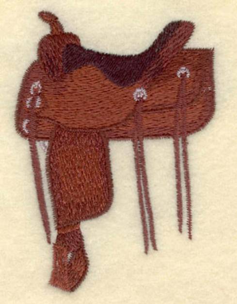 Picture of Draft Saddle Small Machine Embroidery Design