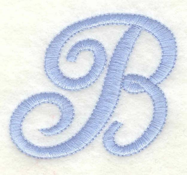 Picture of Fancy Font B Machine Embroidery Design