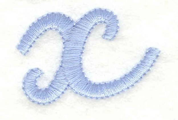 Picture of Lowercase Fancy x Machine Embroidery Design