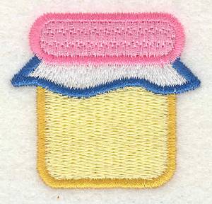 Picture of Jelly Jar Machine Embroidery Design