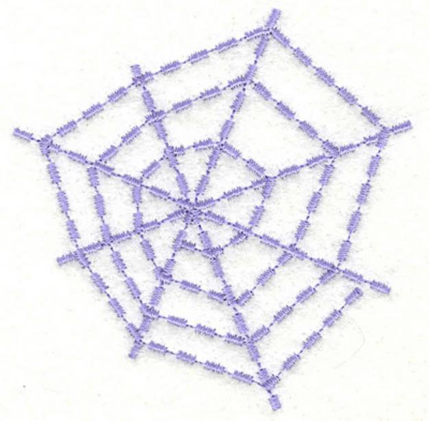 Picture of Spiderweb Machine Embroidery Design