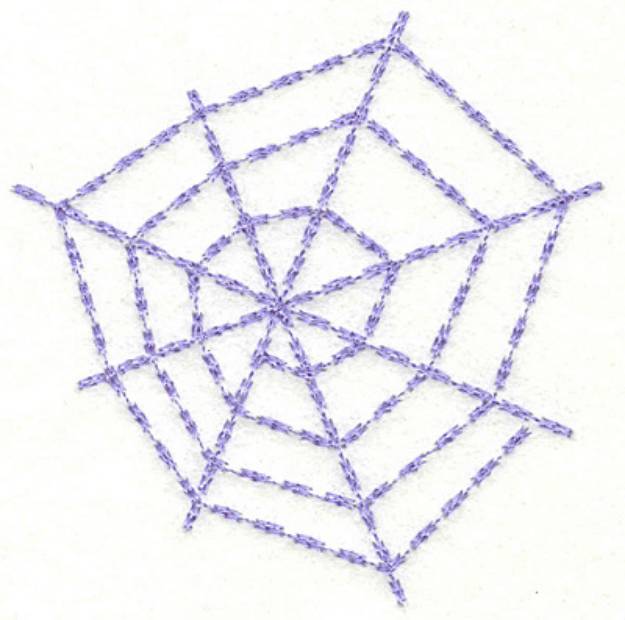 Picture of Spiders Web Machine Embroidery Design