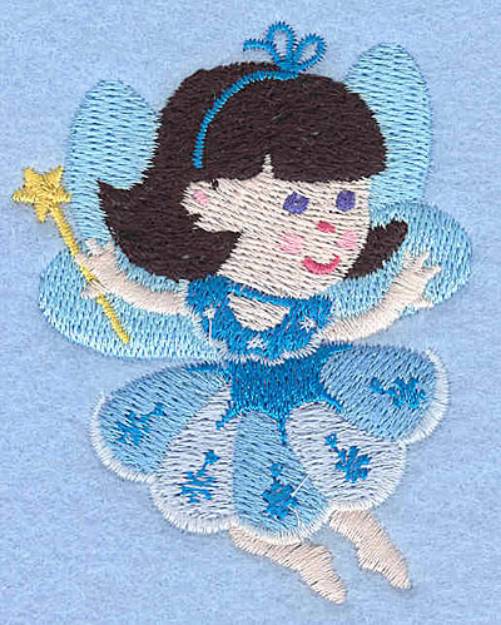 Picture of Flying Fairy Machine Embroidery Design