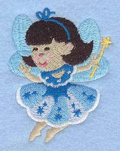 Picture of Happy Fairy Machine Embroidery Design