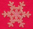 Picture of Elegant Snowflake Machine Embroidery Design