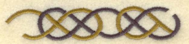Picture of Loop Pattern Machine Embroidery Design