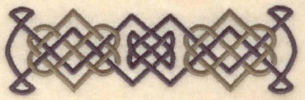 Picture of Celtic Knot Border Machine Embroidery Design
