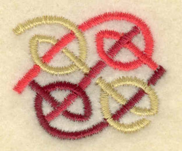 Picture of Single Four Strand Machine Embroidery Design