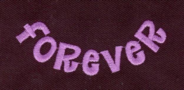 Picture of Forever Machine Embroidery Design