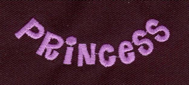 Picture of Princess Machine Embroidery Design