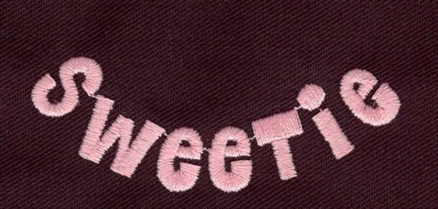 Picture of Sweetie Machine Embroidery Design