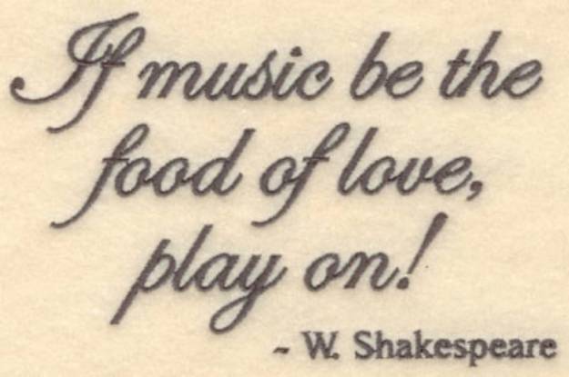 Picture of Music Is Food Of Love Machine Embroidery Design