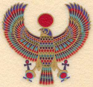 Picture of Horus Machine Embroidery Design