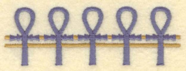 Picture of Ankh Border Machine Embroidery Design