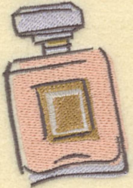 Picture of Perfume Bottle Machine Embroidery Design