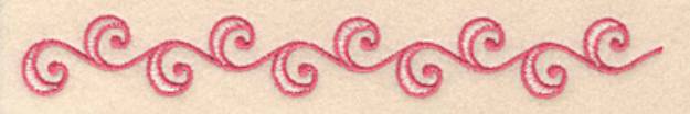 Picture of Floral border B Machine Embroidery Design