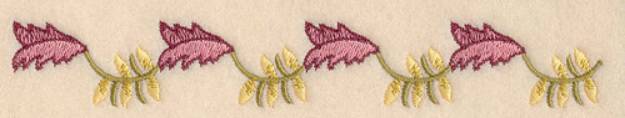 Picture of Floral border D Machine Embroidery Design