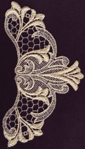 Picture of Lace Decoration Machine Embroidery Design