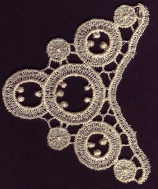 Picture of Lace Circles Machine Embroidery Design