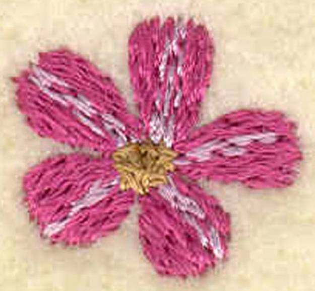 Picture of Small Flower Machine Embroidery Design