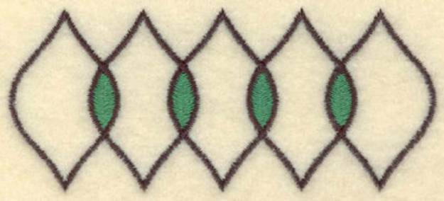 Picture of Five Leaf  Small Machine Embroidery Design