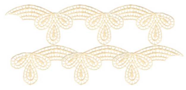 Picture of Vintage Lace Loops Machine Embroidery Design