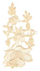 Picture of Vintage Lace Floral Machine Embroidery Design