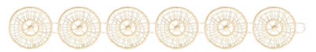 Picture of Vintage Lace Circles Machine Embroidery Design