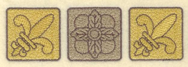 Picture of Tile Border Machine Embroidery Design