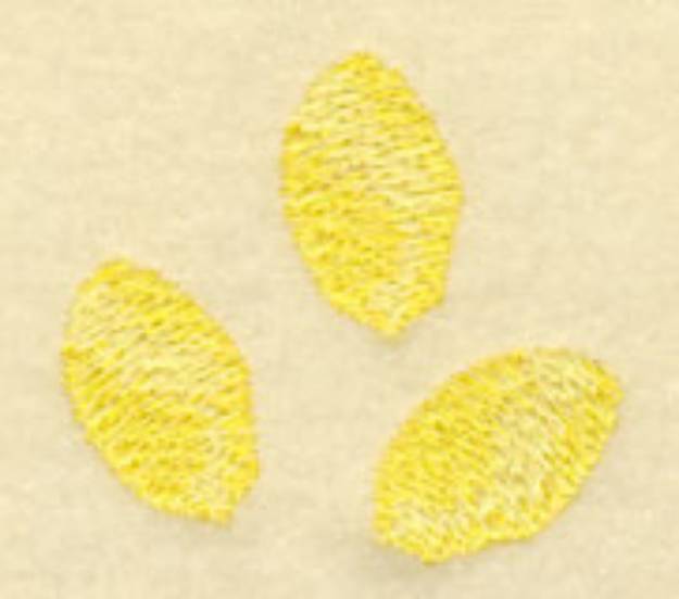 Picture of Small Lemons Machine Embroidery Design