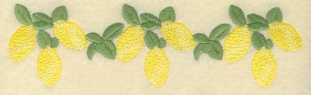 Picture of Lemon Border Machine Embroidery Design