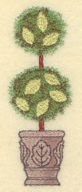 Picture of Small Lemon Tree Machine Embroidery Design