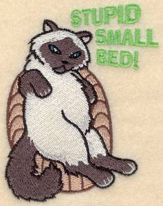 Picture of Stupid Small Bed Machine Embroidery Design
