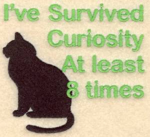 Picture of Ive Survived Machine Embroidery Design