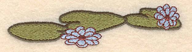 Picture of Lily Pads Machine Embroidery Design