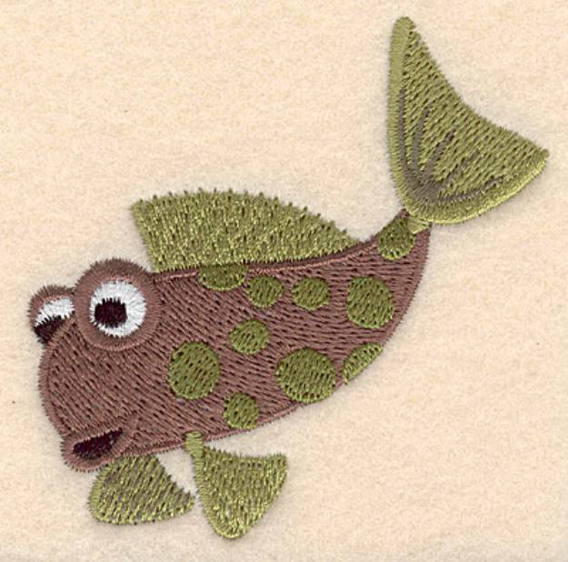 Picture of Fish Machine Embroidery Design