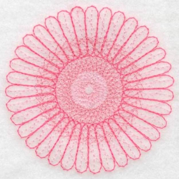 Picture of Spiral Design Machine Embroidery Design