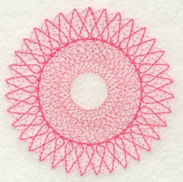 Picture of Spiral Stitch Machine Embroidery Design