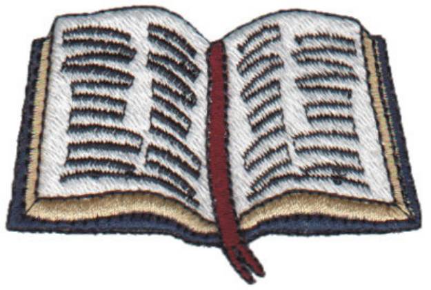 Picture of Bible Machine Embroidery Design