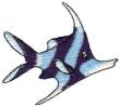 Picture of Angel Fish Machine Embroidery Design