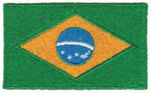 Picture of Brazil Machine Embroidery Design
